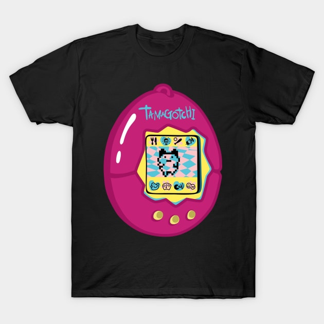 Pink Tamagotchi - Original T-Shirt by NOSSIKKO